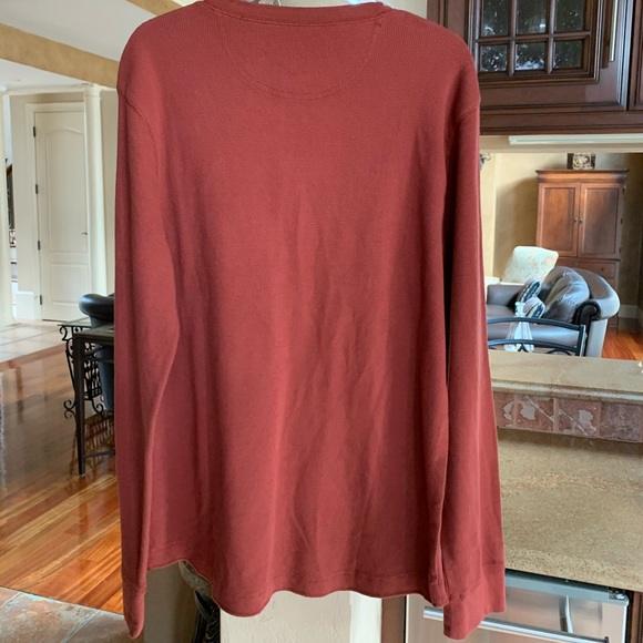 Men’s Sonoma Thermal Henley Size L - Picture 2 of 3